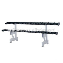 Rack de conjunto de halteres para equipamentos de ginástica equipamentos de ginástica para armazenamento de halteres XH46